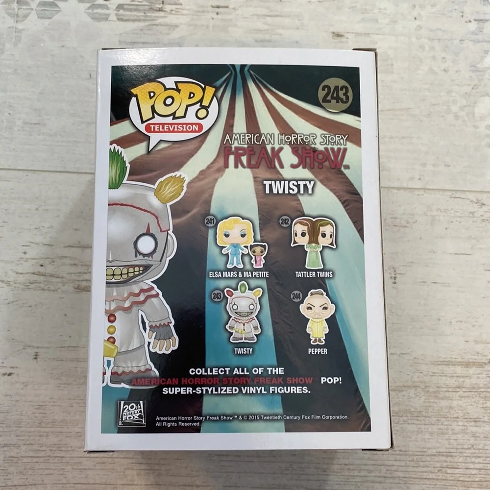 Funko Pop Twisty #243 American Horror Story Freak Show Figure - Picture 4 of 7